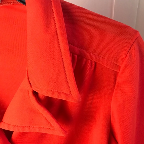 - Vintage 1970’s Act III bright red Blouse - Picture 4 of 9